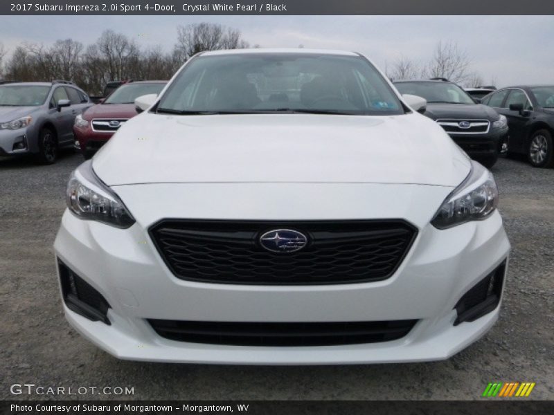 Crystal White Pearl / Black 2017 Subaru Impreza 2.0i Sport 4-Door