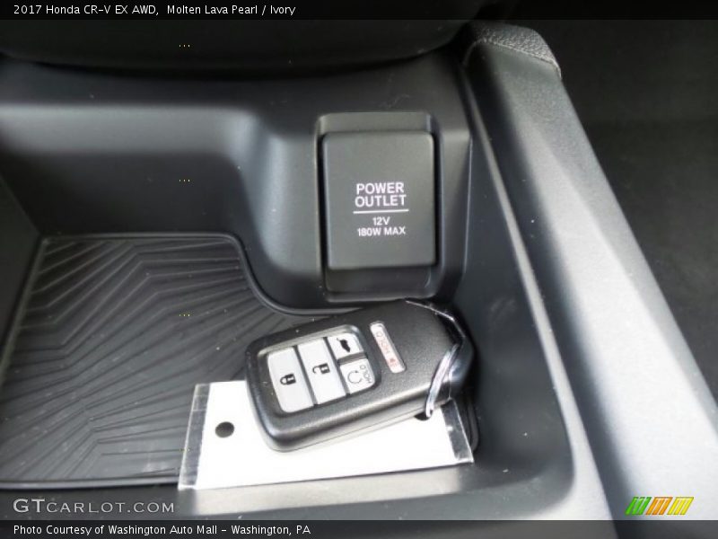Keys of 2017 CR-V EX AWD