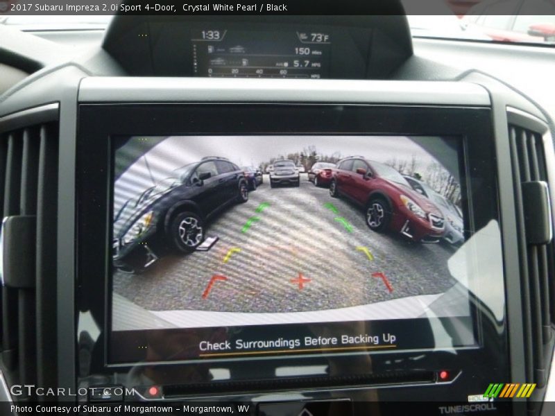 Crystal White Pearl / Black 2017 Subaru Impreza 2.0i Sport 4-Door