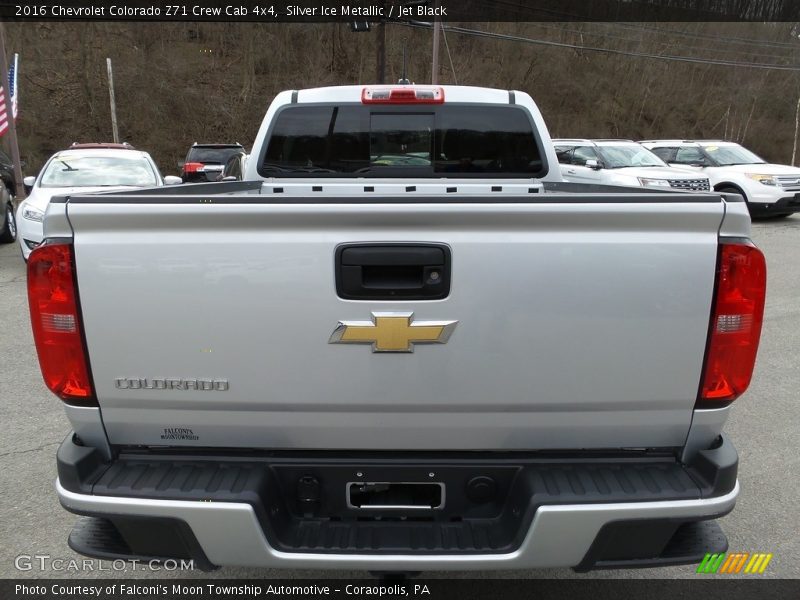 Silver Ice Metallic / Jet Black 2016 Chevrolet Colorado Z71 Crew Cab 4x4