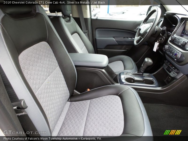 Silver Ice Metallic / Jet Black 2016 Chevrolet Colorado Z71 Crew Cab 4x4