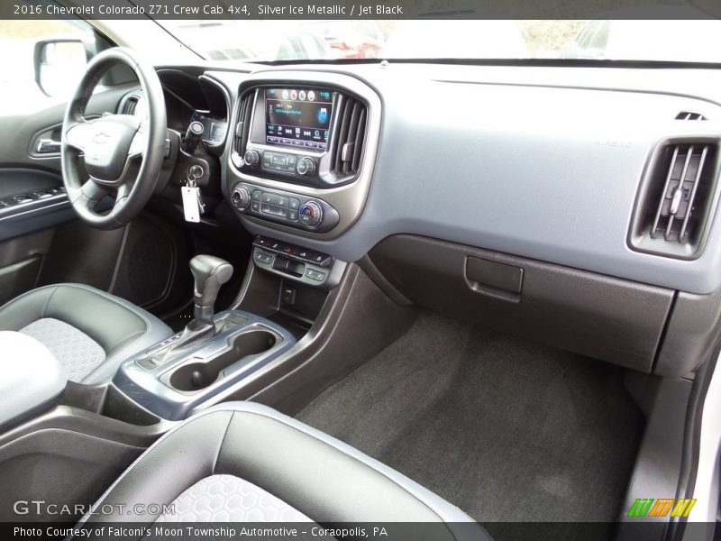 Silver Ice Metallic / Jet Black 2016 Chevrolet Colorado Z71 Crew Cab 4x4