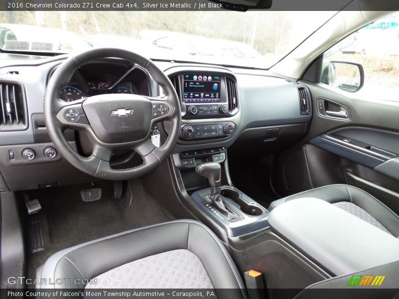 Silver Ice Metallic / Jet Black 2016 Chevrolet Colorado Z71 Crew Cab 4x4
