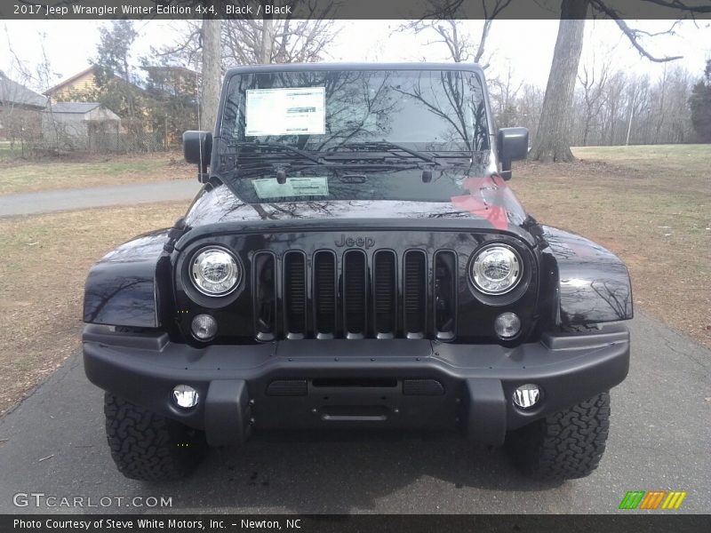Black / Black 2017 Jeep Wrangler Winter Edition 4x4
