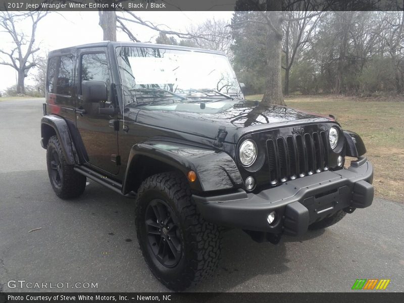 Black / Black 2017 Jeep Wrangler Winter Edition 4x4