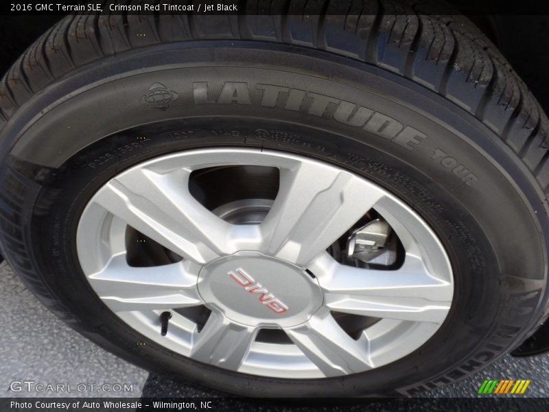 Crimson Red Tintcoat / Jet Black 2016 GMC Terrain SLE
