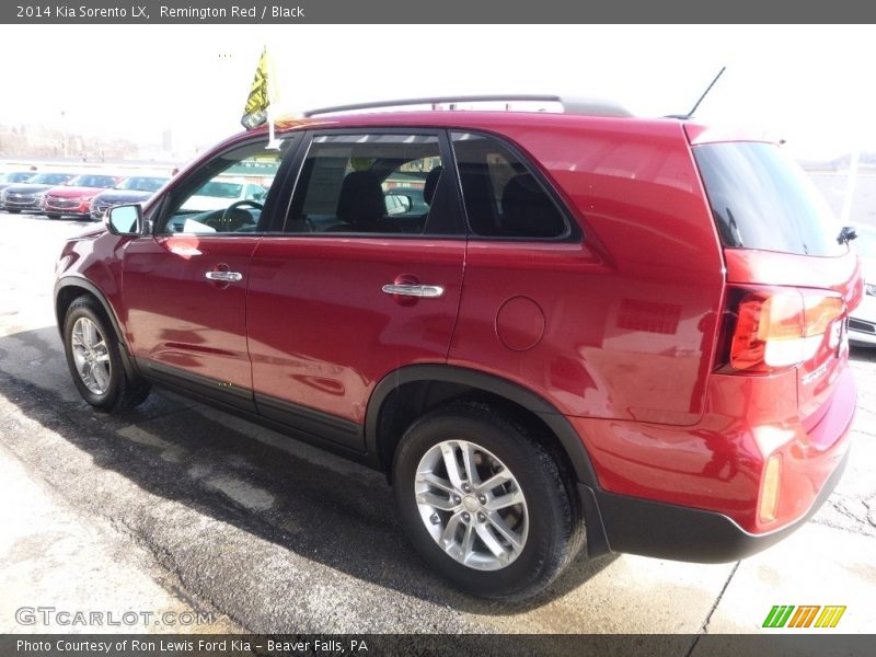 Remington Red / Black 2014 Kia Sorento LX