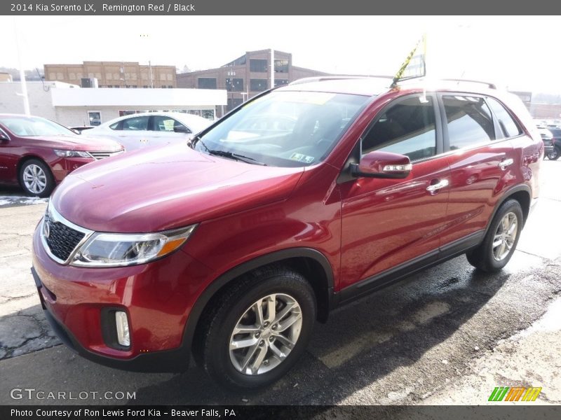 Remington Red / Black 2014 Kia Sorento LX
