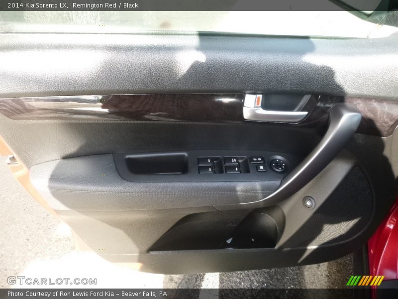 Remington Red / Black 2014 Kia Sorento LX