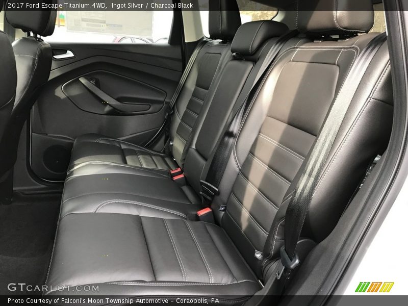 Ingot Silver / Charcoal Black 2017 Ford Escape Titanium 4WD