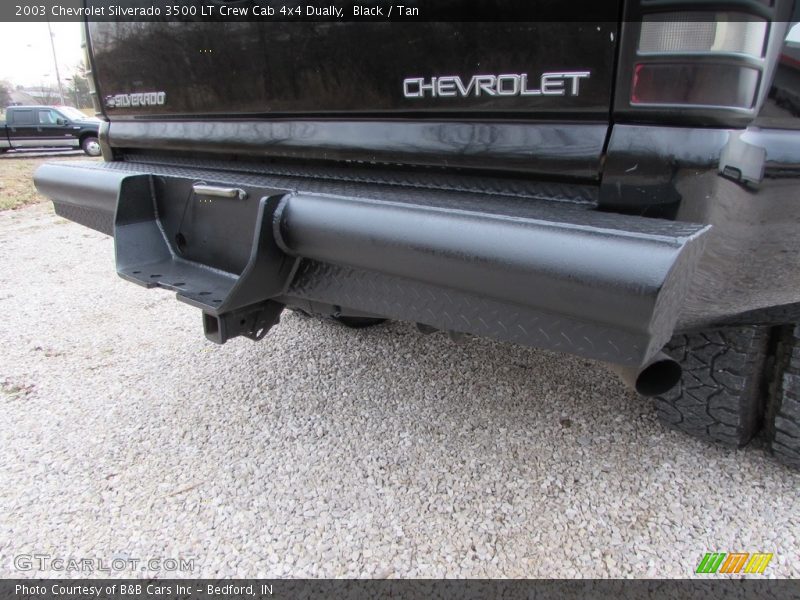 Black / Tan 2003 Chevrolet Silverado 3500 LT Crew Cab 4x4 Dually