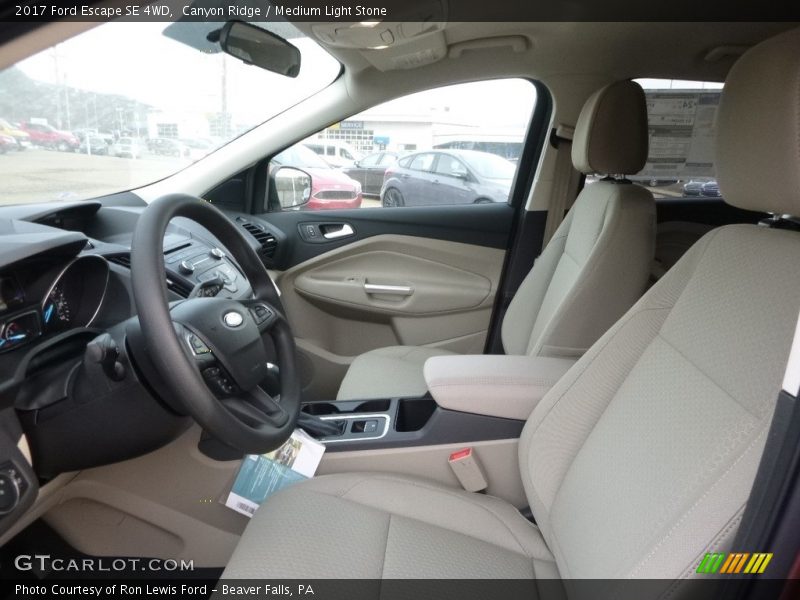 Canyon Ridge / Medium Light Stone 2017 Ford Escape SE 4WD