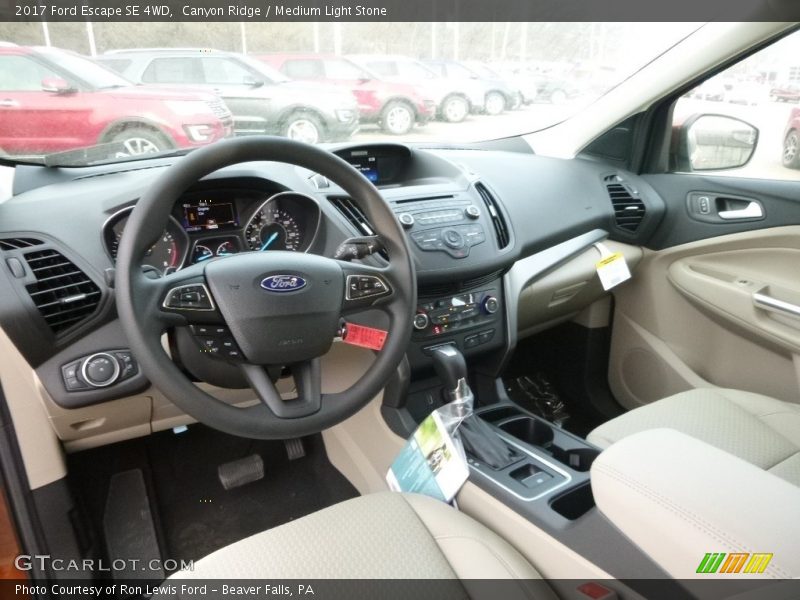 Canyon Ridge / Medium Light Stone 2017 Ford Escape SE 4WD