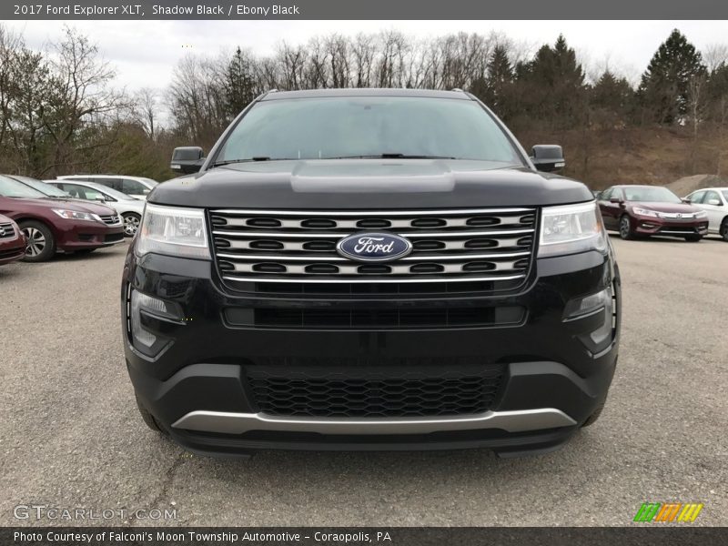 Shadow Black / Ebony Black 2017 Ford Explorer XLT