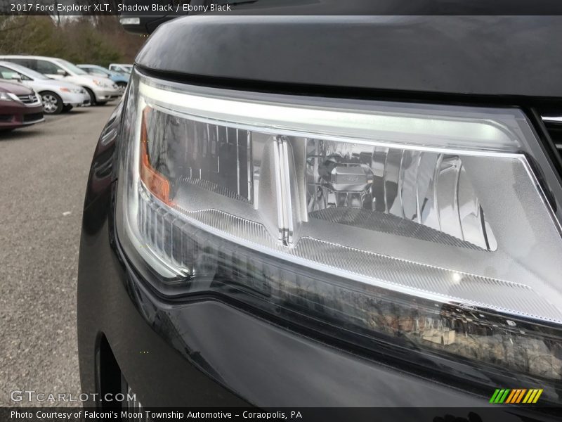 Shadow Black / Ebony Black 2017 Ford Explorer XLT