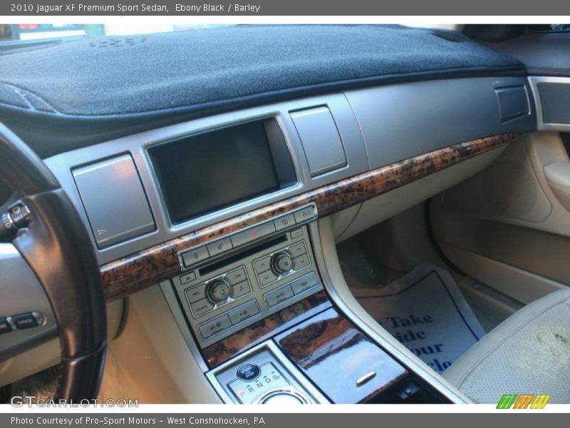 Ebony Black / Barley 2010 Jaguar XF Premium Sport Sedan