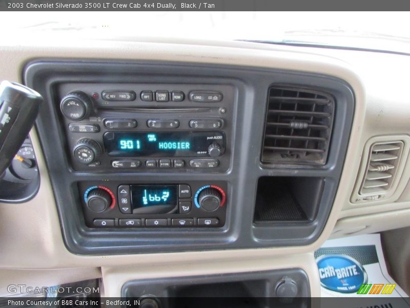 Black / Tan 2003 Chevrolet Silverado 3500 LT Crew Cab 4x4 Dually