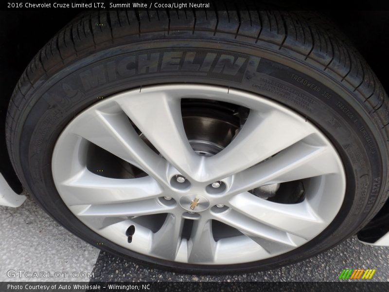 Summit White / Cocoa/Light Neutral 2016 Chevrolet Cruze Limited LTZ