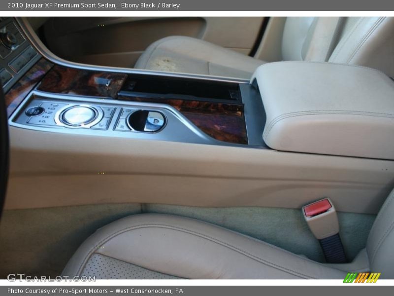 Ebony Black / Barley 2010 Jaguar XF Premium Sport Sedan