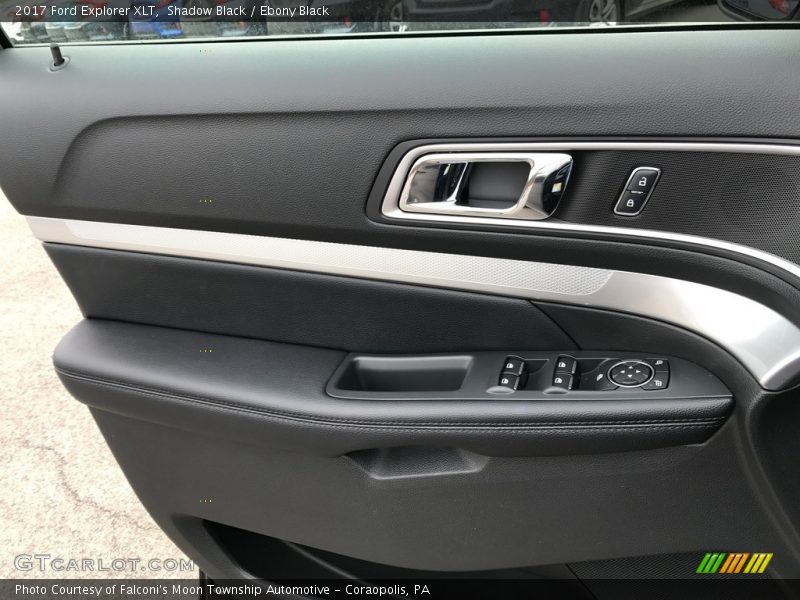 Shadow Black / Ebony Black 2017 Ford Explorer XLT