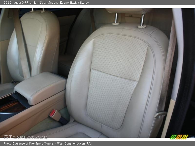 Ebony Black / Barley 2010 Jaguar XF Premium Sport Sedan