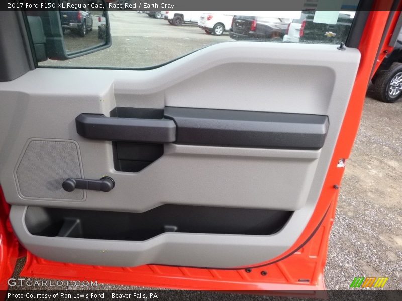 Race Red / Earth Gray 2017 Ford F150 XL Regular Cab