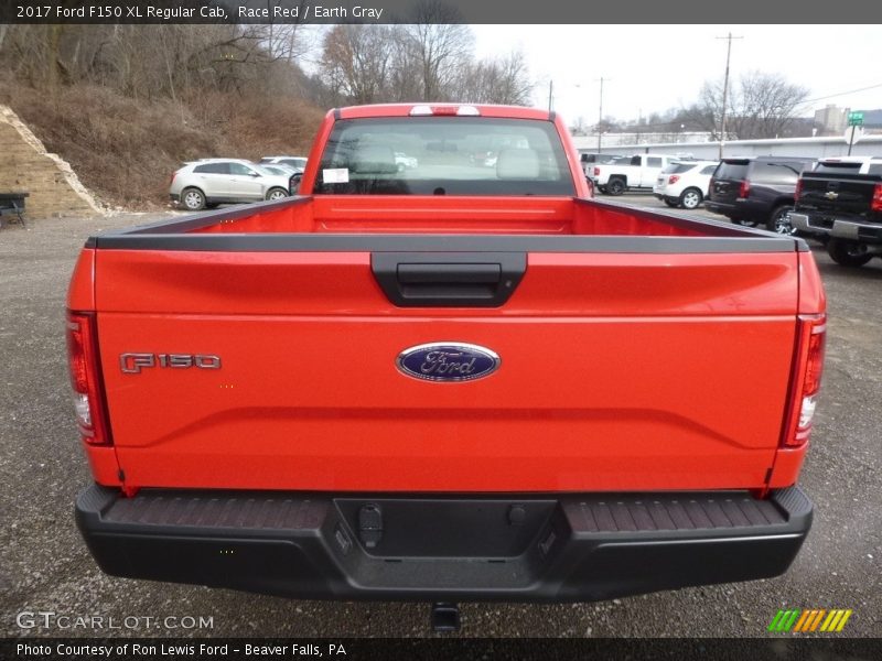 Race Red / Earth Gray 2017 Ford F150 XL Regular Cab