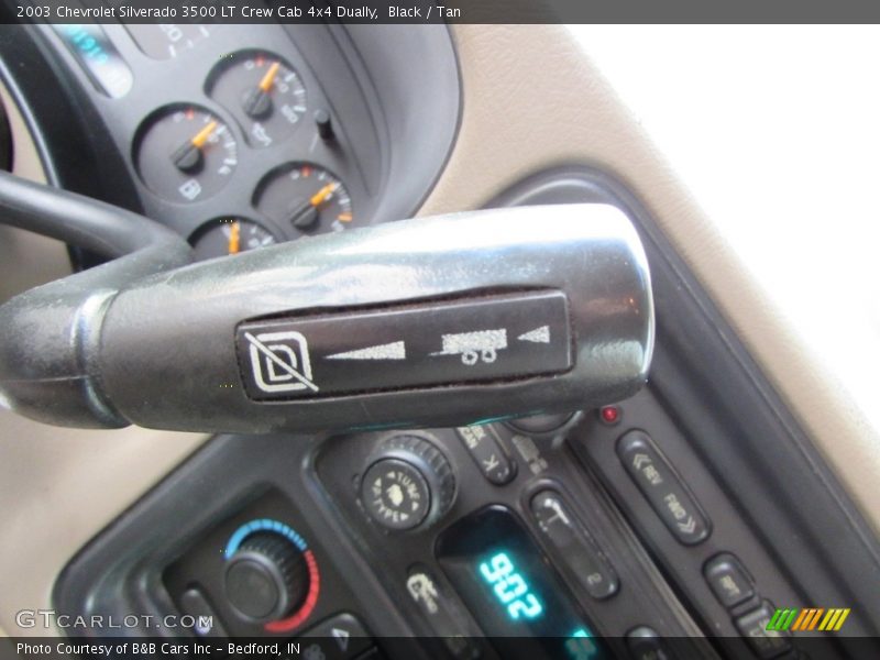 Black / Tan 2003 Chevrolet Silverado 3500 LT Crew Cab 4x4 Dually