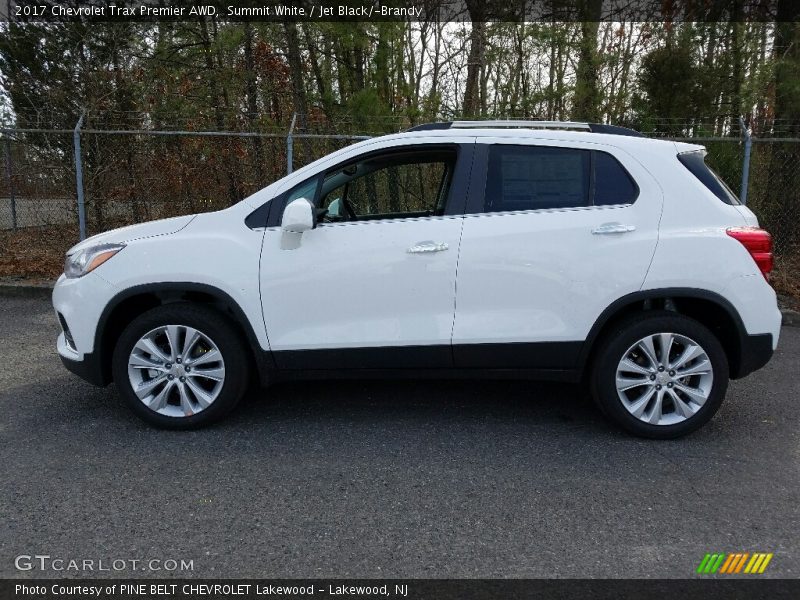  2017 Trax Premier AWD Summit White