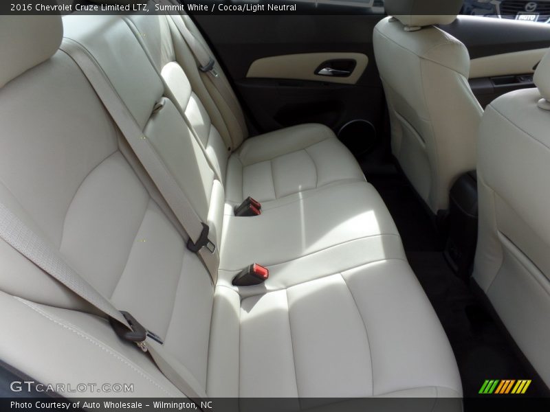 Summit White / Cocoa/Light Neutral 2016 Chevrolet Cruze Limited LTZ