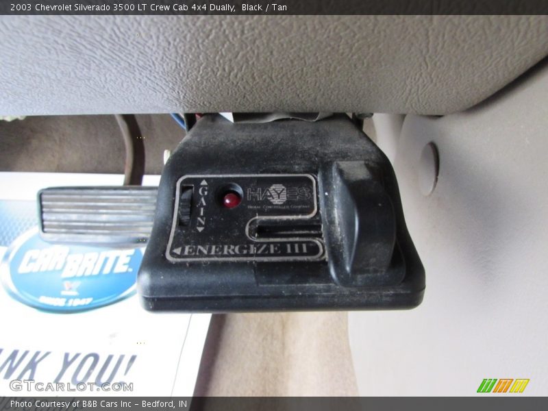 Black / Tan 2003 Chevrolet Silverado 3500 LT Crew Cab 4x4 Dually