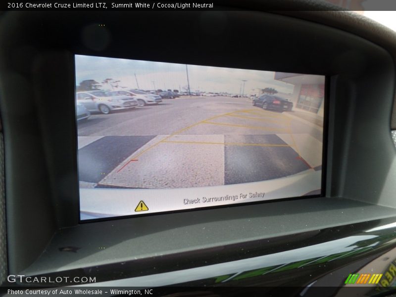 Summit White / Cocoa/Light Neutral 2016 Chevrolet Cruze Limited LTZ