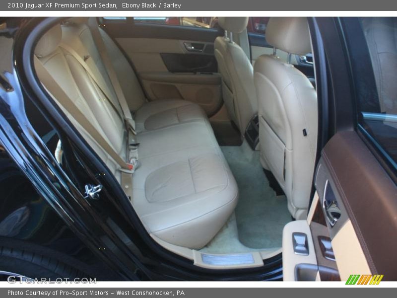 Ebony Black / Barley 2010 Jaguar XF Premium Sport Sedan