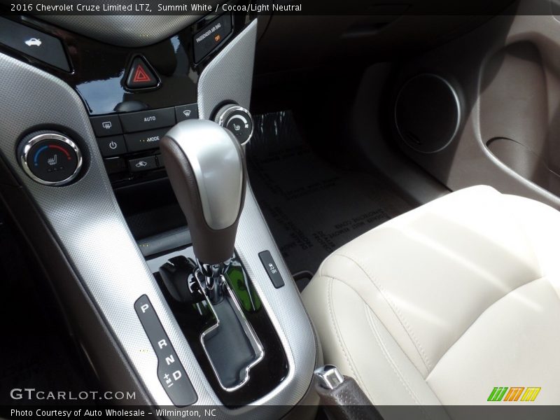 Summit White / Cocoa/Light Neutral 2016 Chevrolet Cruze Limited LTZ