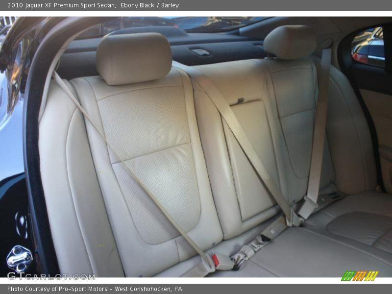 Ebony Black / Barley 2010 Jaguar XF Premium Sport Sedan