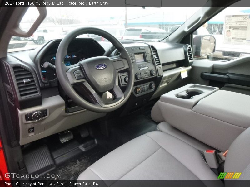 Race Red / Earth Gray 2017 Ford F150 XL Regular Cab