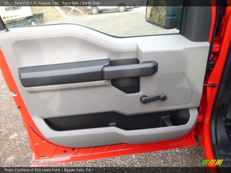Race Red / Earth Gray 2017 Ford F150 XL Regular Cab