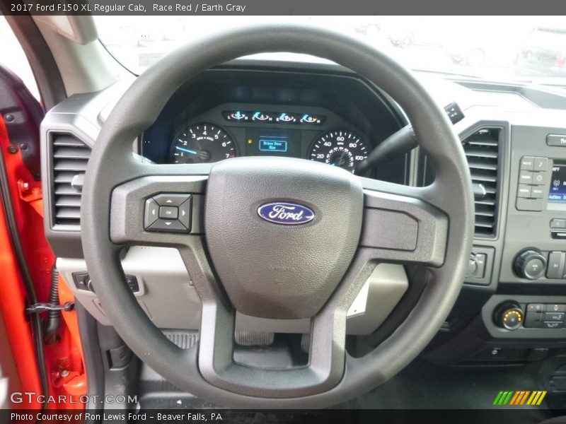 Race Red / Earth Gray 2017 Ford F150 XL Regular Cab