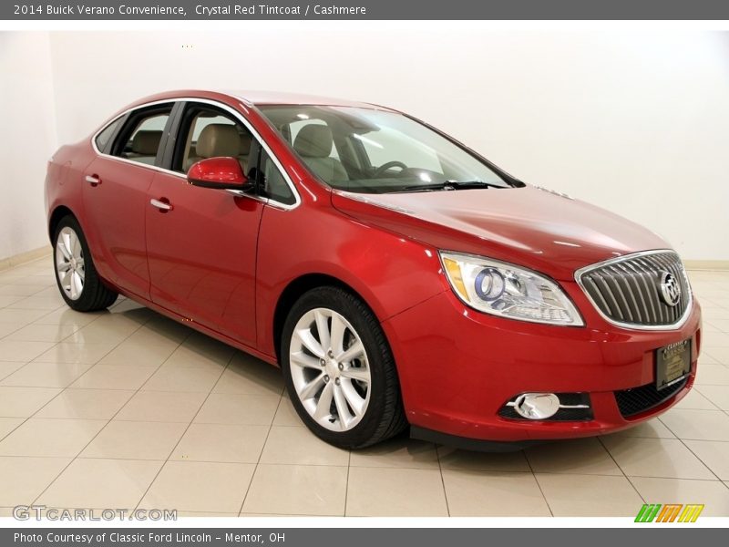 Crystal Red Tintcoat / Cashmere 2014 Buick Verano Convenience