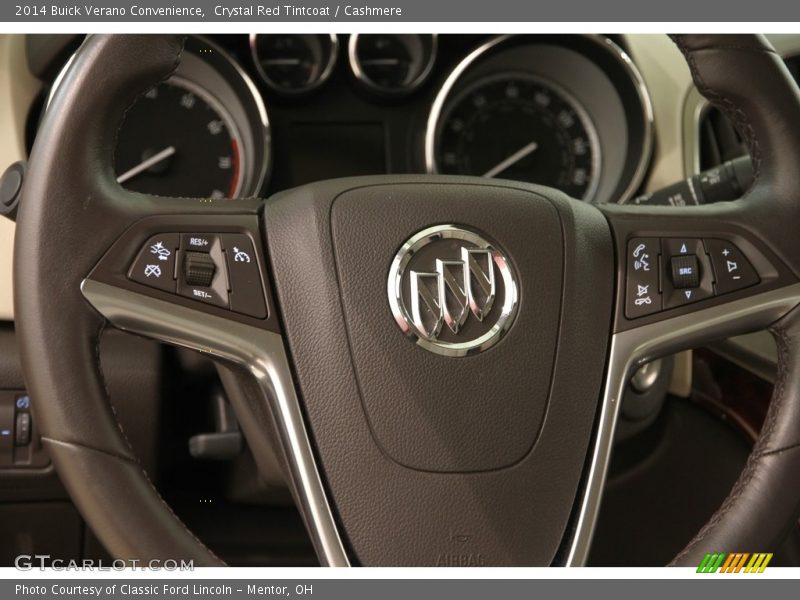 Crystal Red Tintcoat / Cashmere 2014 Buick Verano Convenience