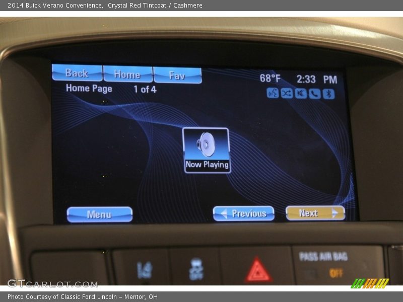 Crystal Red Tintcoat / Cashmere 2014 Buick Verano Convenience