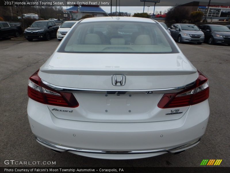 White Orchid Pearl / Ivory 2017 Honda Accord Touring Sedan