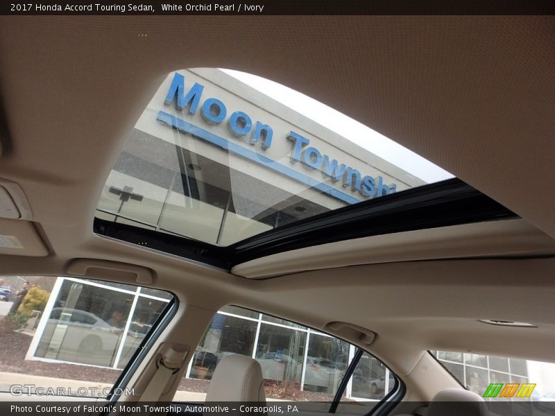 White Orchid Pearl / Ivory 2017 Honda Accord Touring Sedan