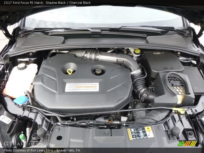  2017 Focus RS Hatch Engine - 2.3 Liter DI EcoBoost Turbocharged DOHC 16-Valve Ti-VCT 4 Cylinder
