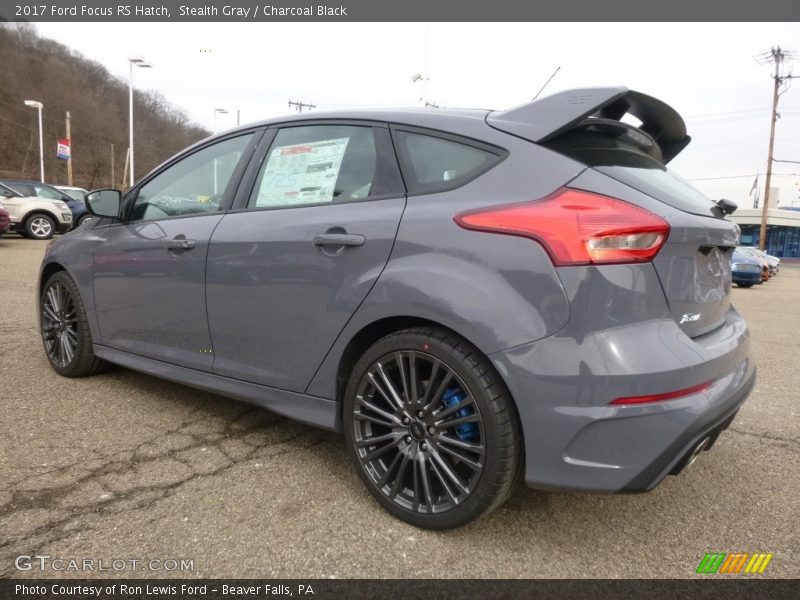 Stealth Gray / Charcoal Black 2017 Ford Focus RS Hatch