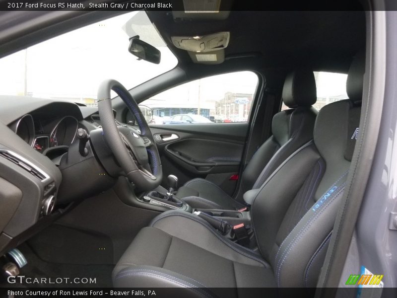 Front Seat of 2017 Focus RS Hatch