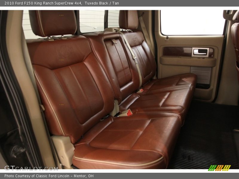 Tuxedo Black / Tan 2010 Ford F150 King Ranch SuperCrew 4x4