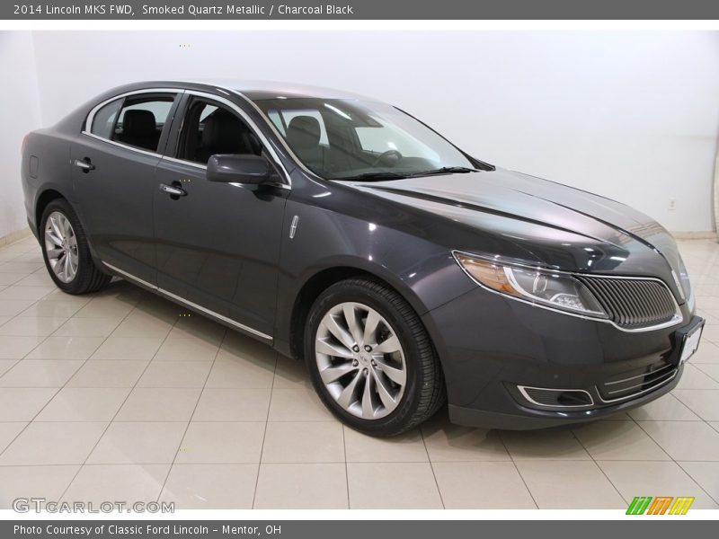 Smoked Quartz Metallic / Charcoal Black 2014 Lincoln MKS FWD