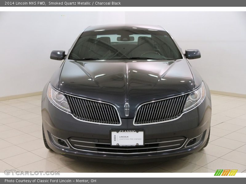 Smoked Quartz Metallic / Charcoal Black 2014 Lincoln MKS FWD