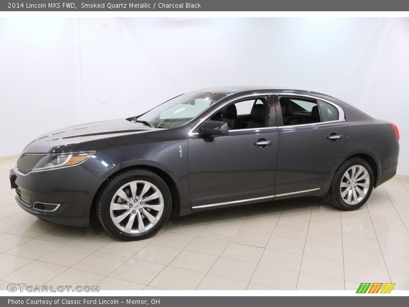 Smoked Quartz Metallic / Charcoal Black 2014 Lincoln MKS FWD